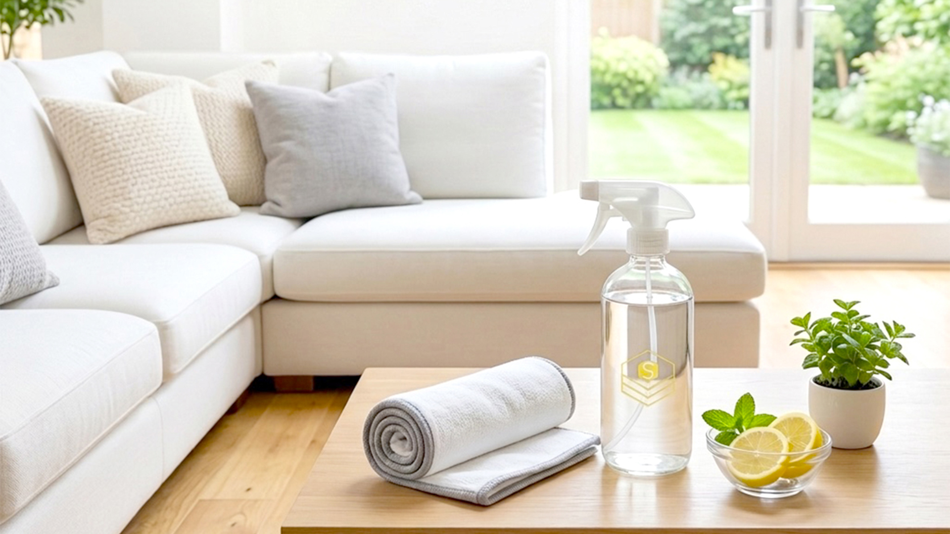 Clean Living Room